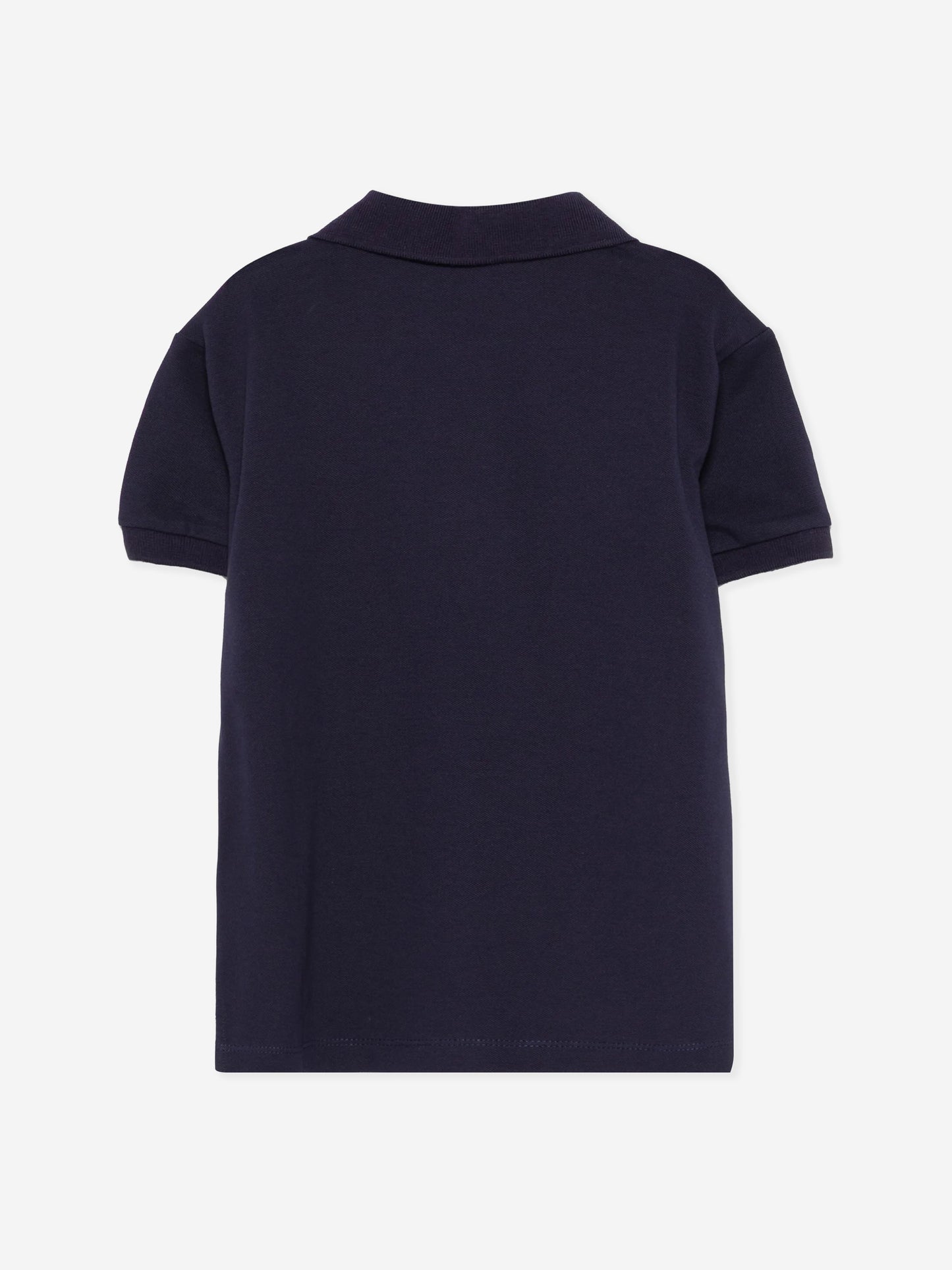 Boys Teddy Bear Polo Shirt in Navy