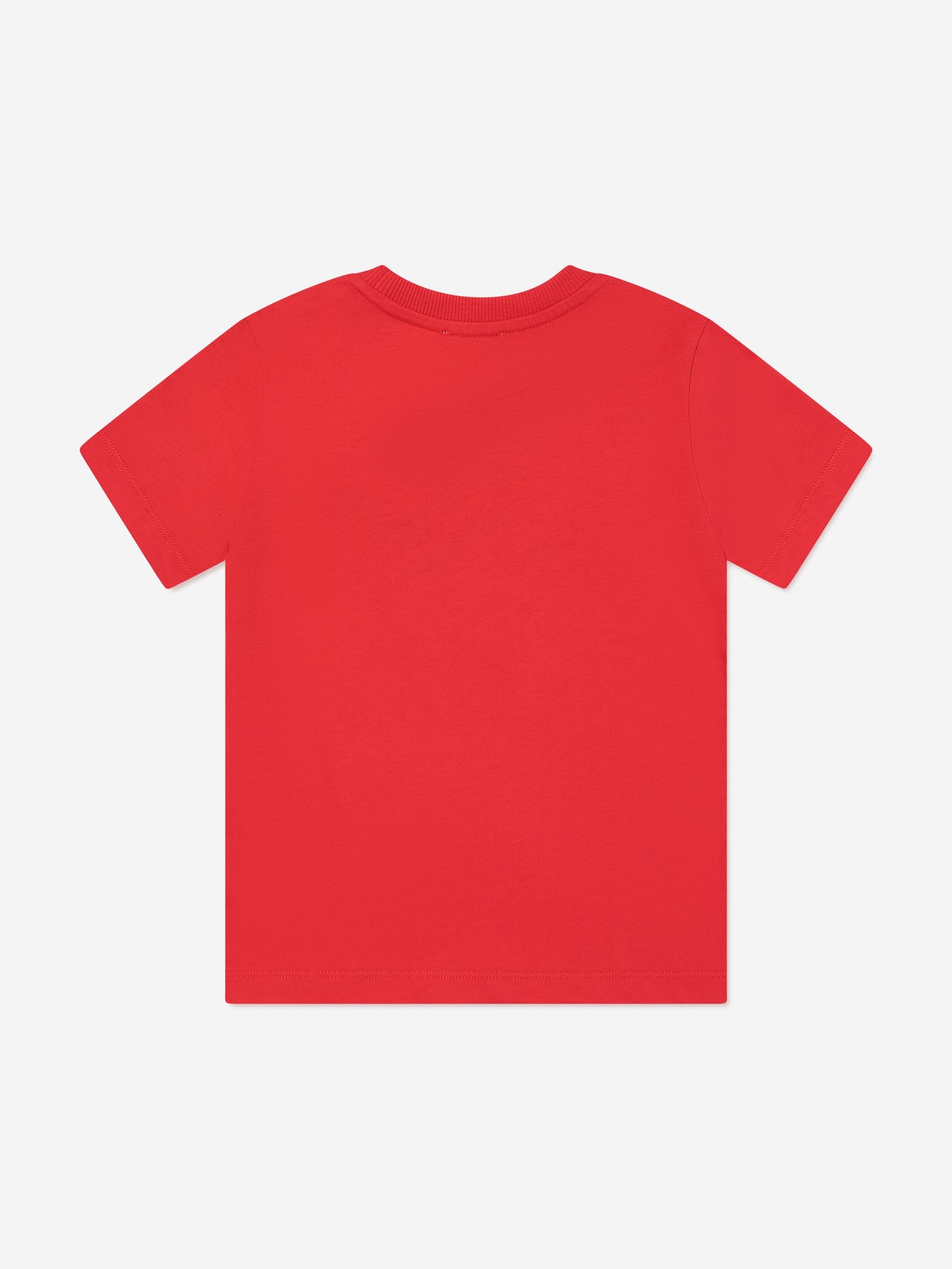 Kids Teddy Bear Logo T-Shirt in Red