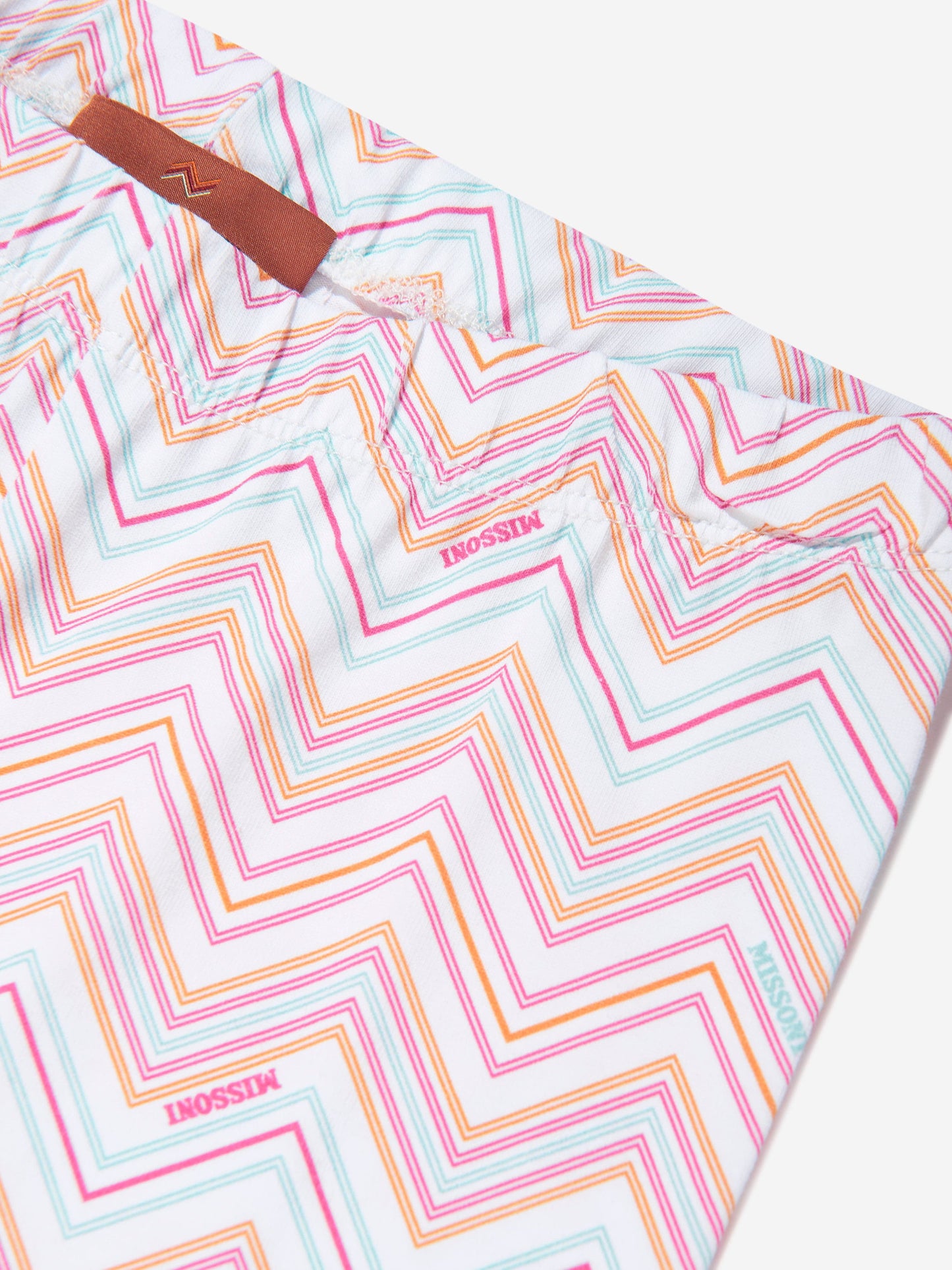 Girls Zigzag Leggings in Multicolour