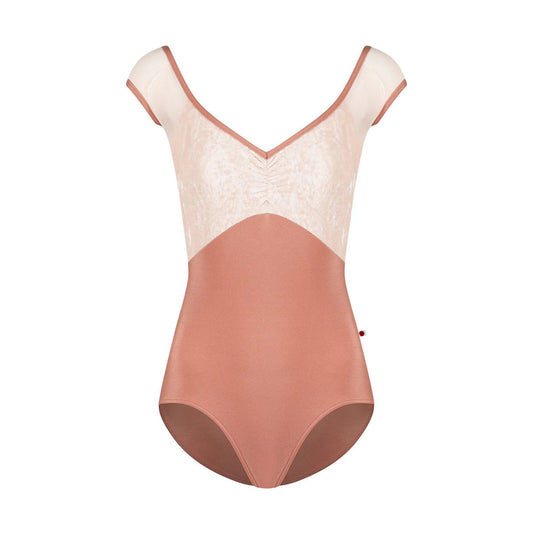 女士浅粉色"Elli/N-Rosewood/CV-Misty Rose/Mesh Blush/N-Rosewood"芭蕾舞连体衣