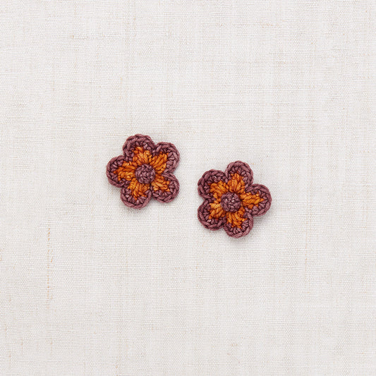 女童焦糖色花朵发夹
