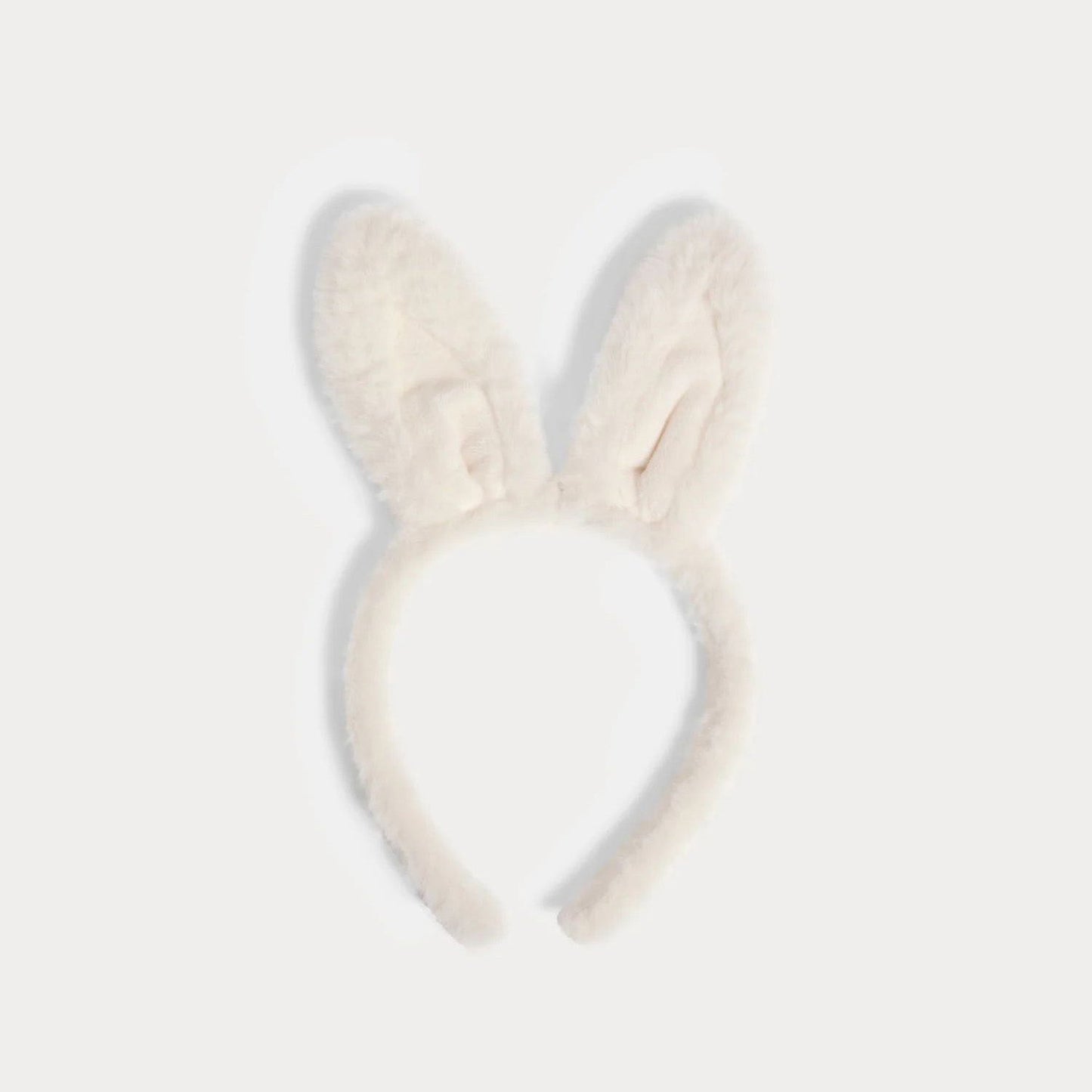 女童白色兔耳朵发箍