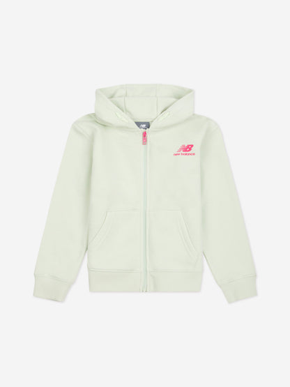 New Balance Girls T-Shirt and Tracksuit Set in Green