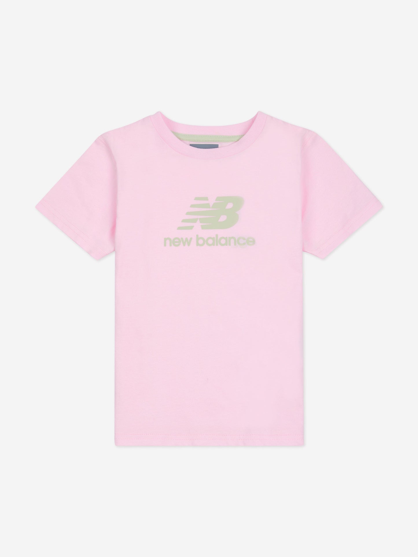 New Balance Girls T-Shirt and Tracksuit Set in Green