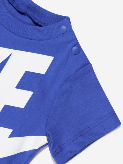 Nike 男婴 Futura 连体衣（蓝色）