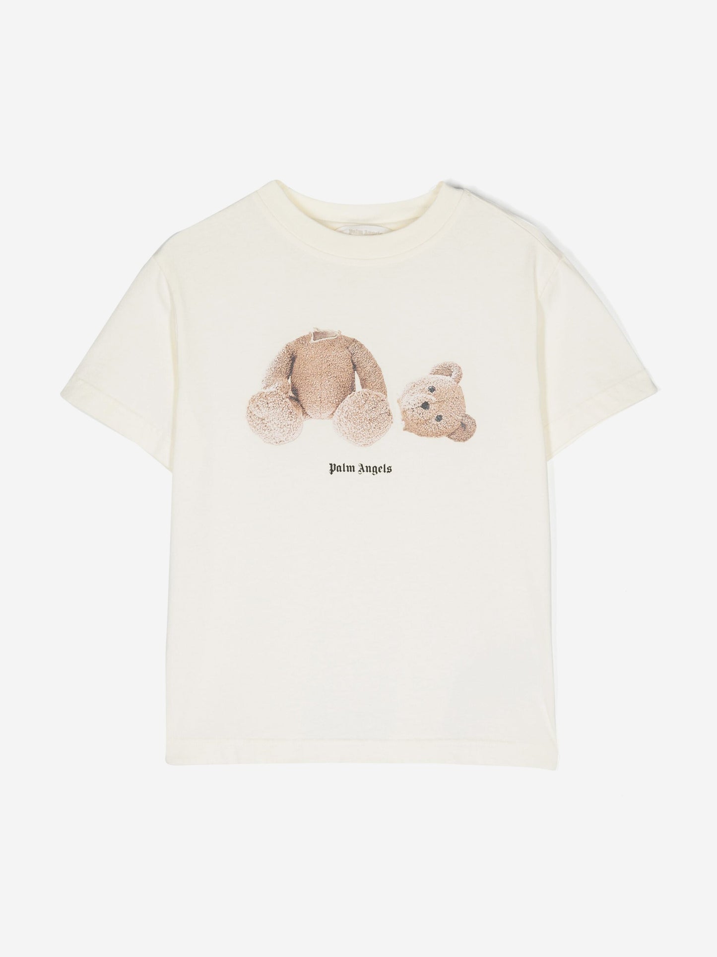Kids Bear T-Shirt in Ivory