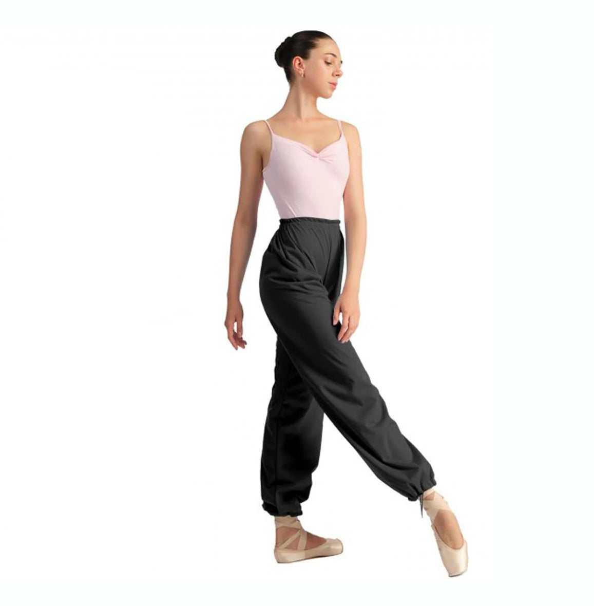 女士黑色芭蕾舞热身裤(0405/Black)
