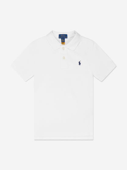 Ralph Lauren 男童徽标 Polo 衫
