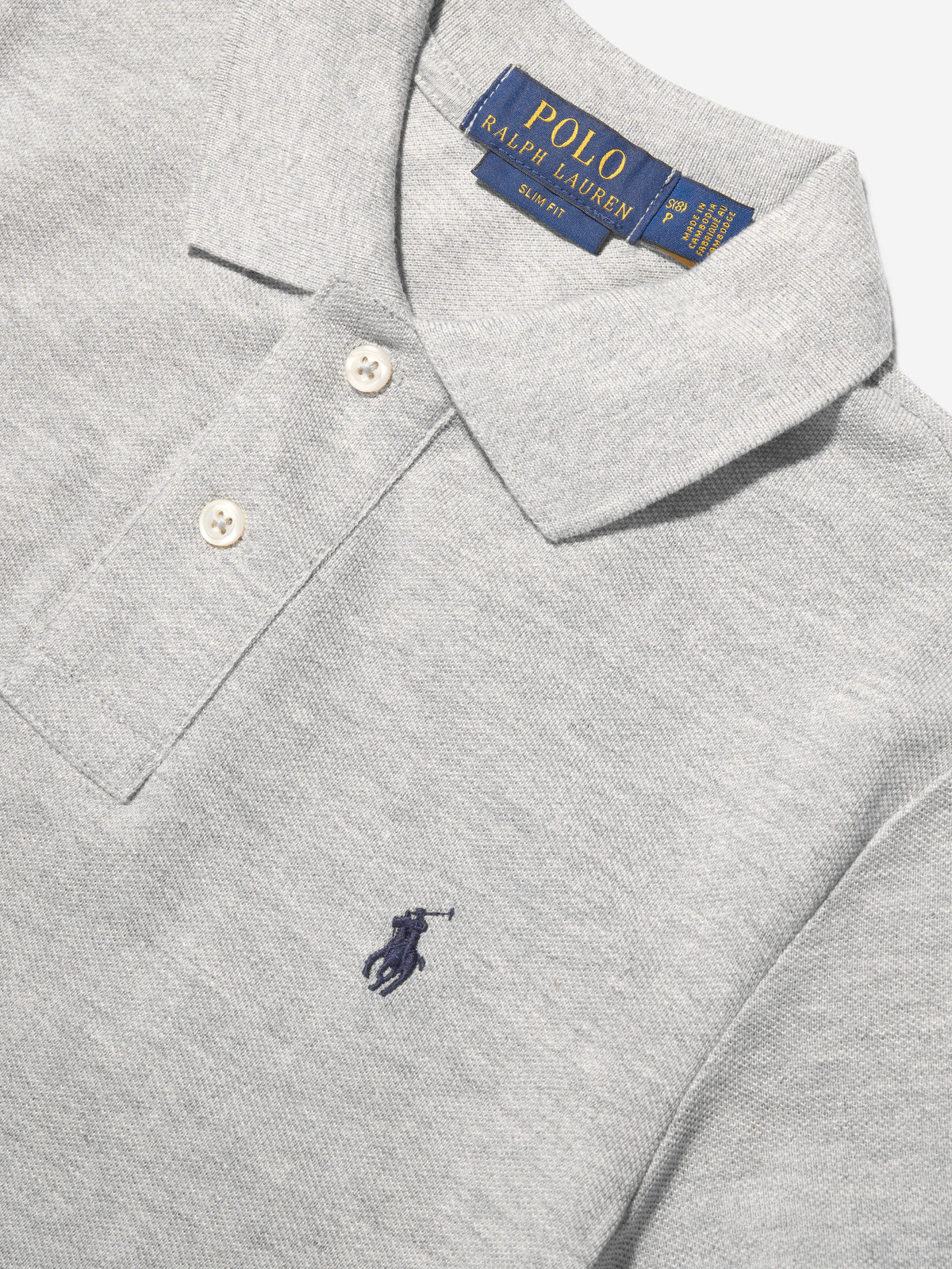 Ralph Lauren 男童定制版型 Polo 衫（灰色）