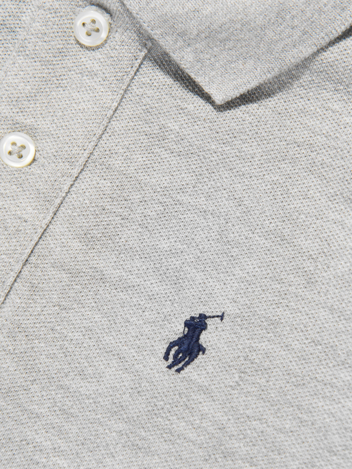 Ralph Lauren 男童灰色徽标 Polo 衫