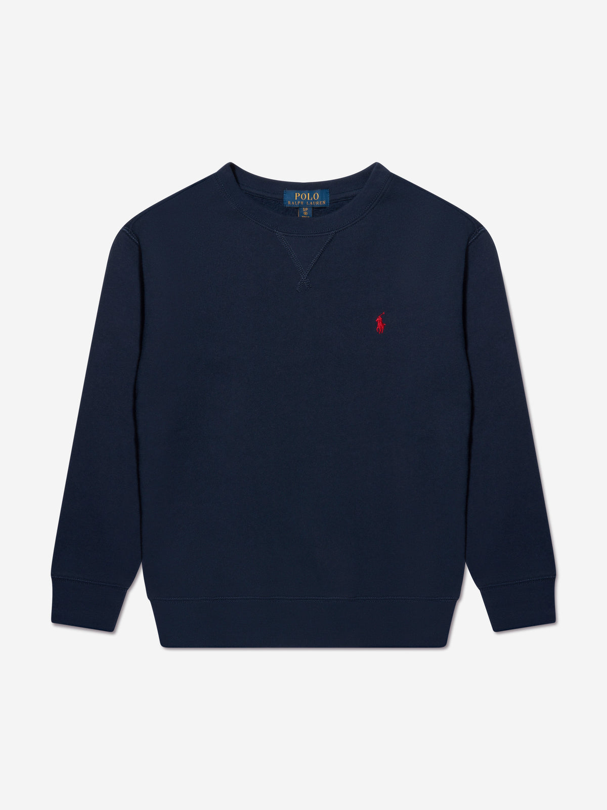 Ralph Lauren 男童海军蓝棉质羊毛毛衣