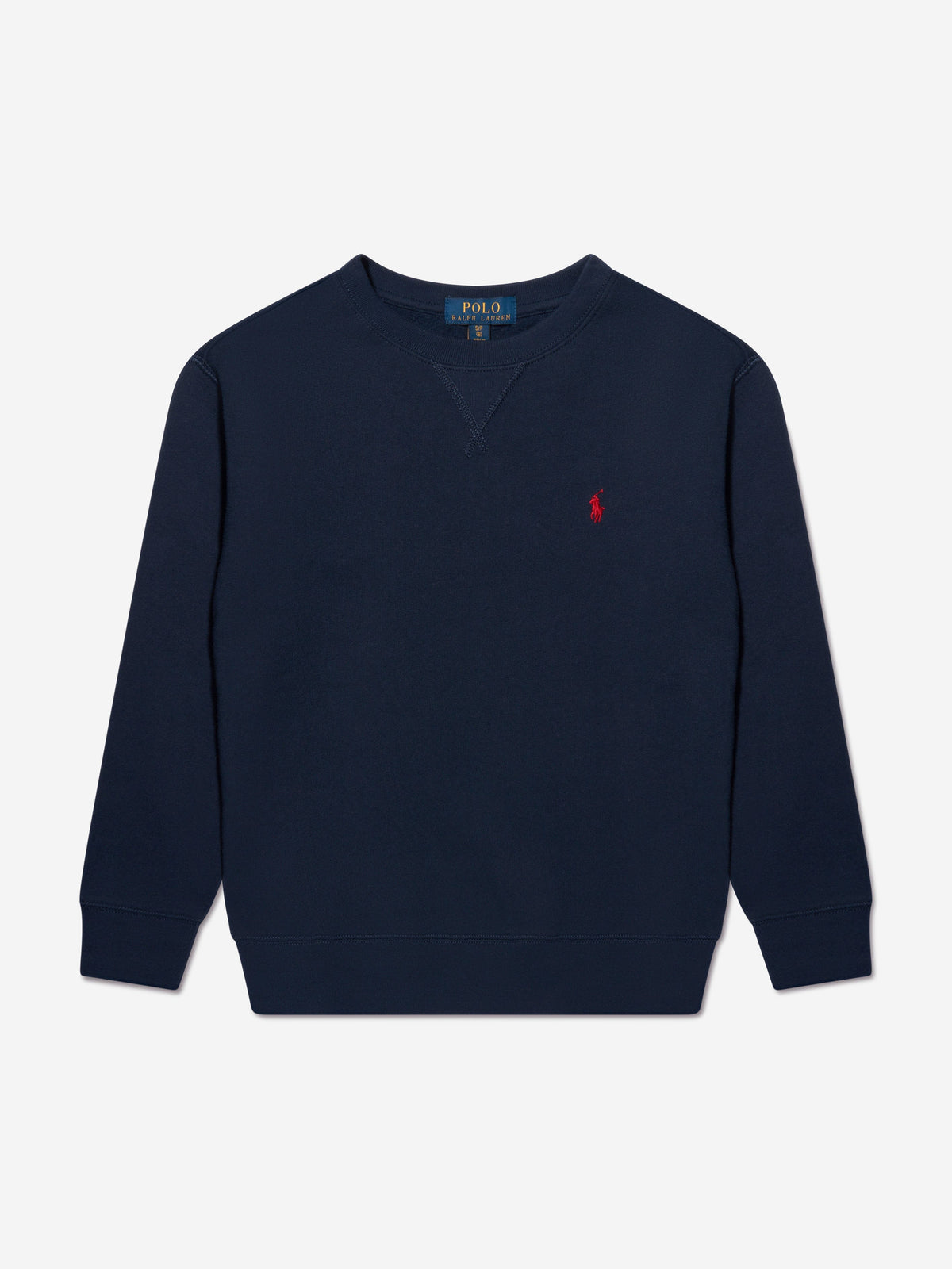 Ralph Lauren 男童海军蓝棉质羊毛毛衣