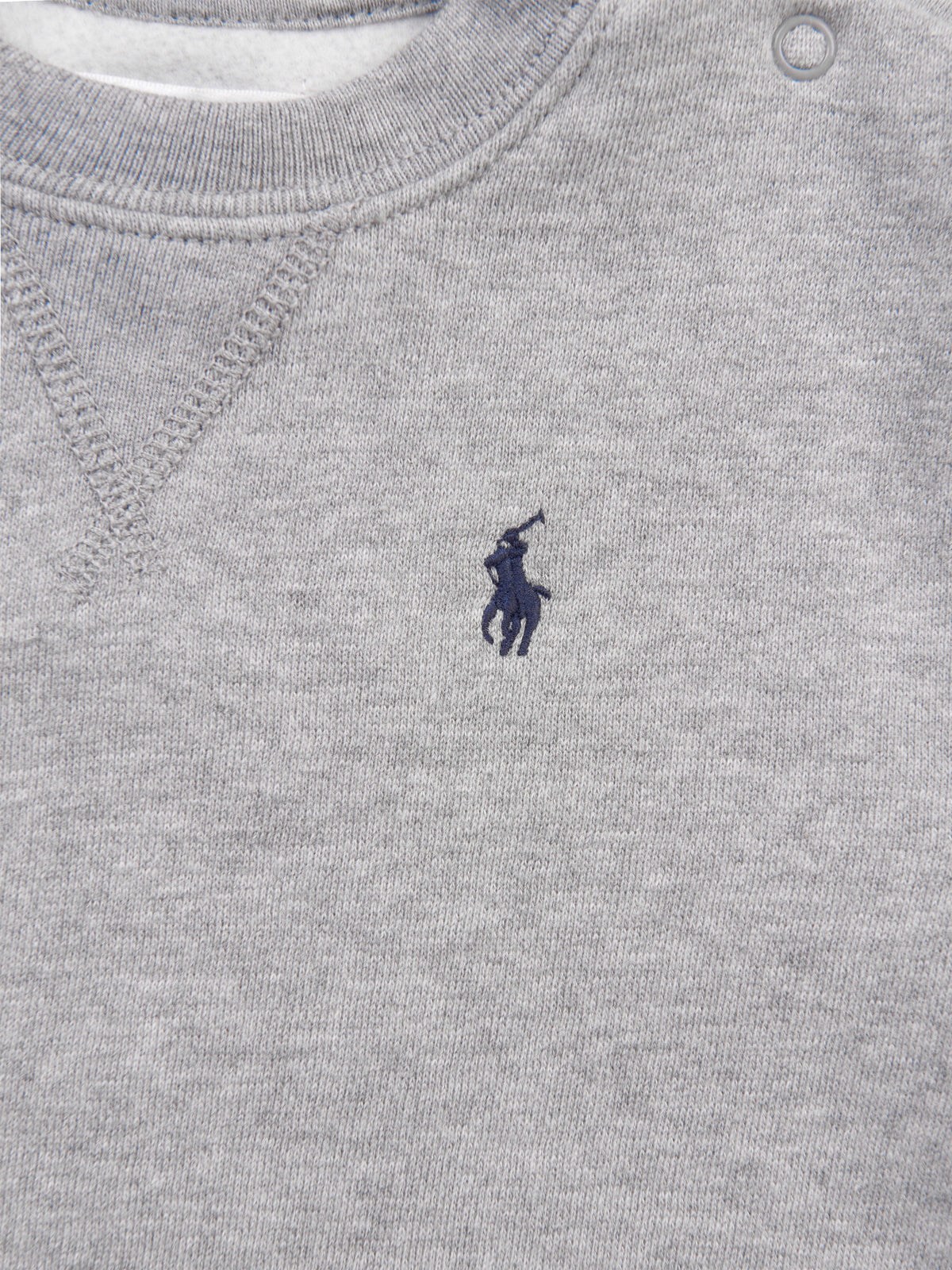 Ralph Lauren 男婴灰色徽标运动衫