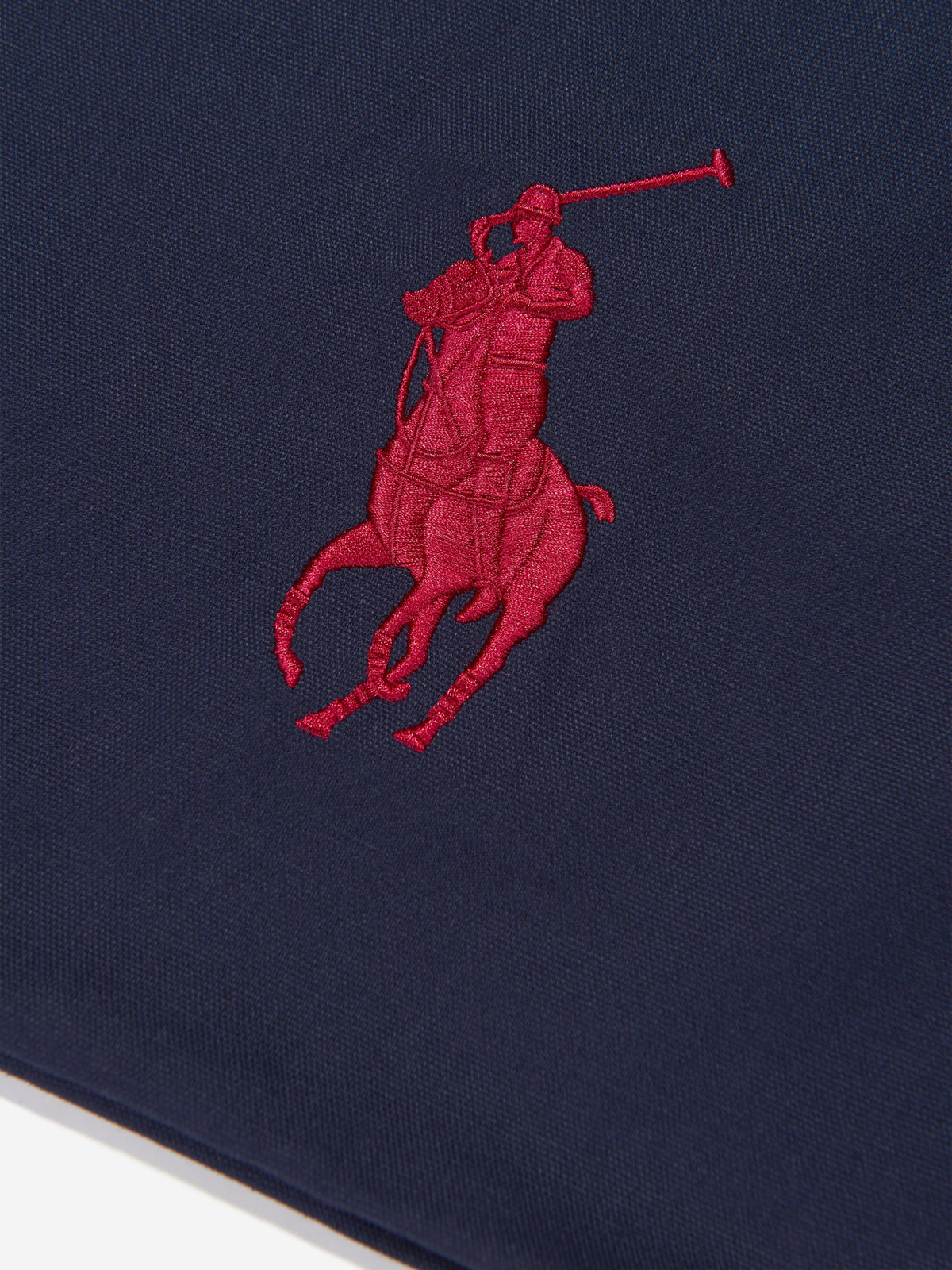 Ralph Lauren 儿童 Polo 帆布健身包 (高：49.5 厘米)