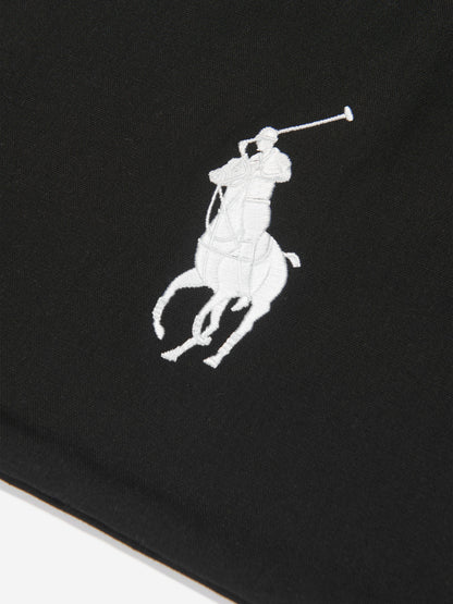 Ralph Lauren 儿童 Polo 帆布健身包 (高：49.5 厘米)