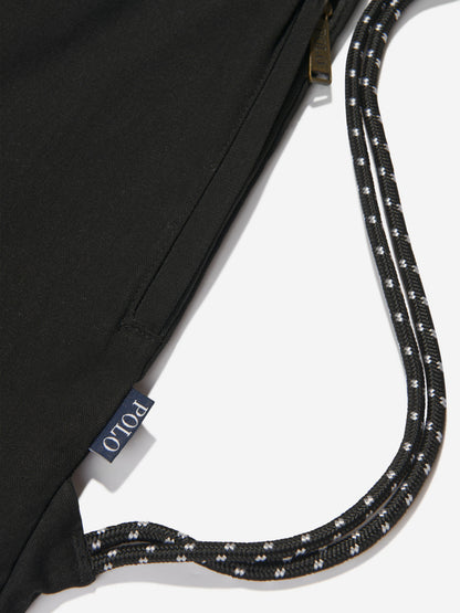 Ralph Lauren 儿童 Polo 帆布健身包 (高：49.5 厘米)