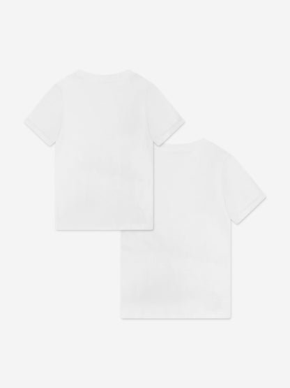 Ralph Lauren 男童白色 T 恤 2 件套