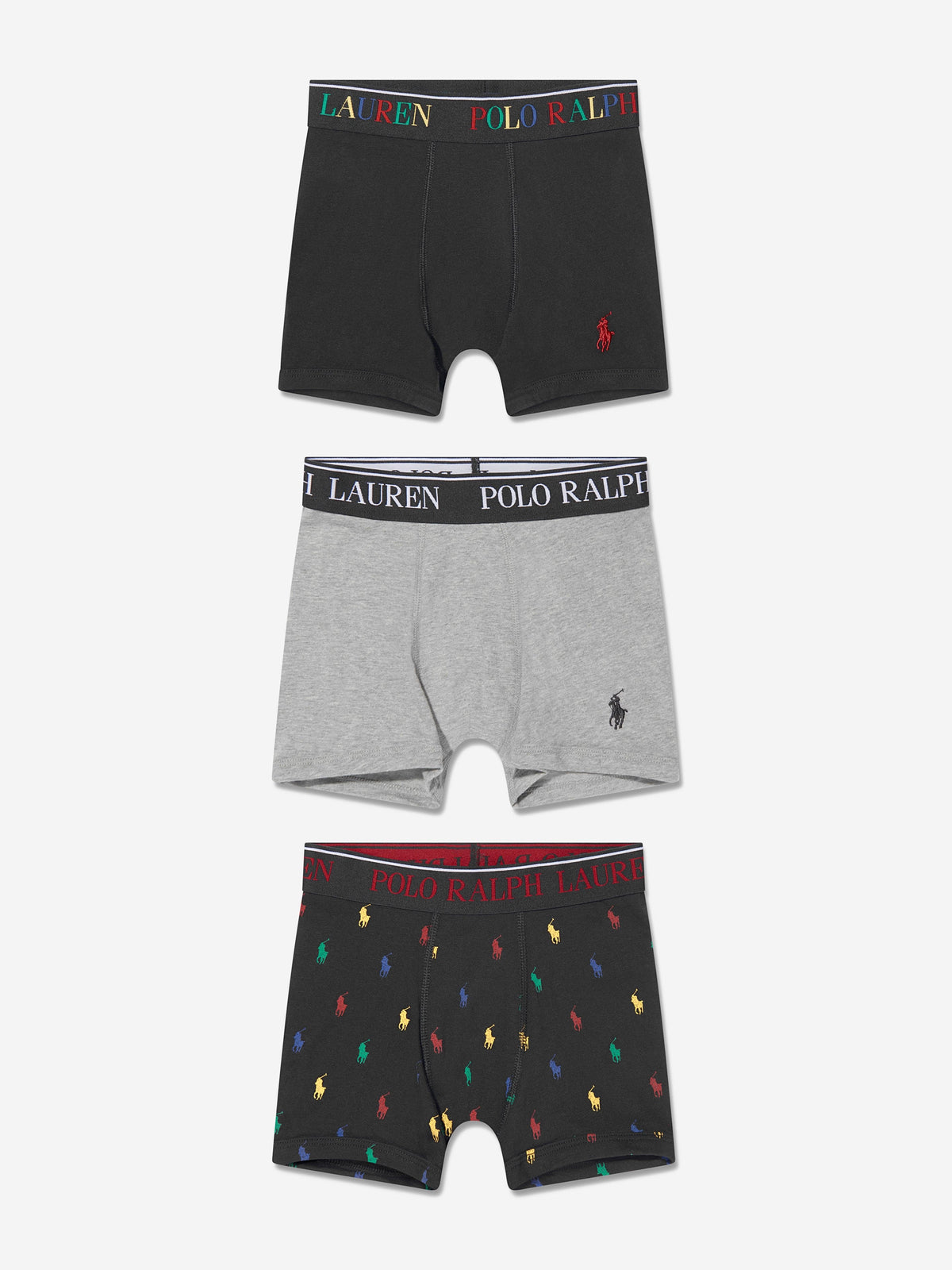 Ralph Lauren 男童平角短裤 3 件套（多色）