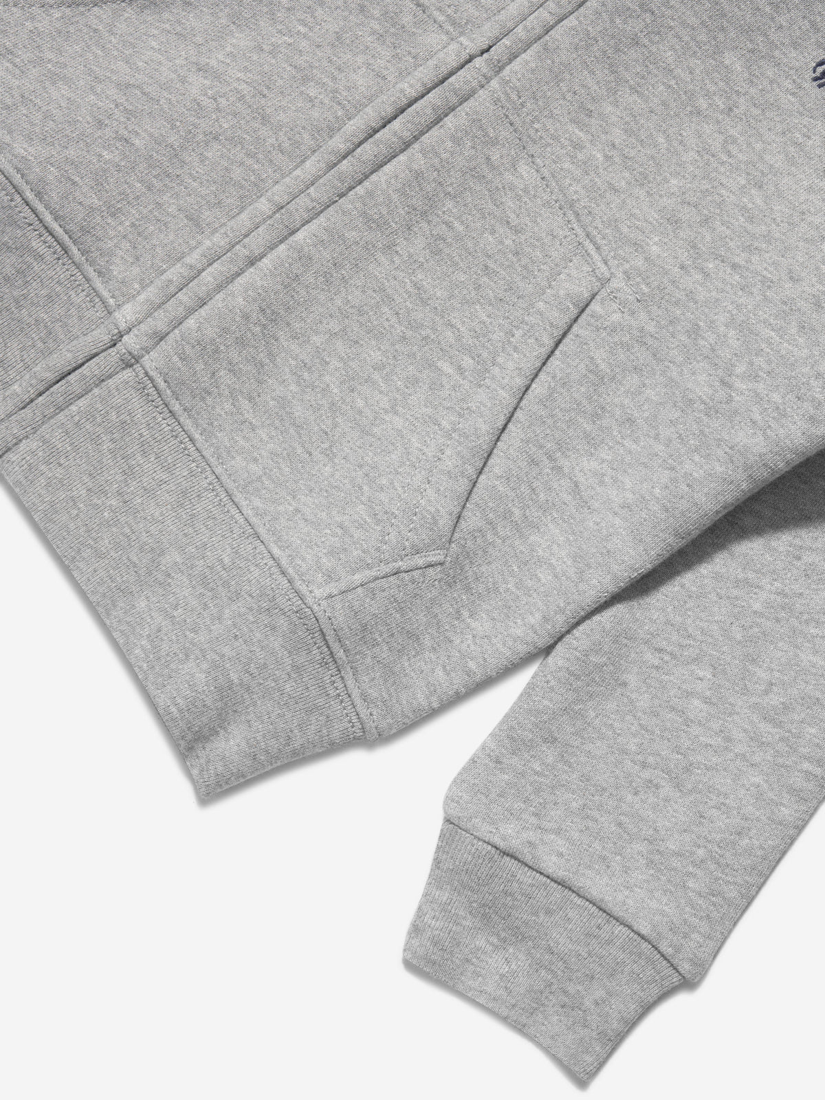 Ralph Lauren 男童徽标拉链上衣（灰色）