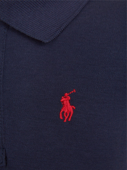 Ralph Lauren 男婴徽标 Polo 衫（海军蓝）