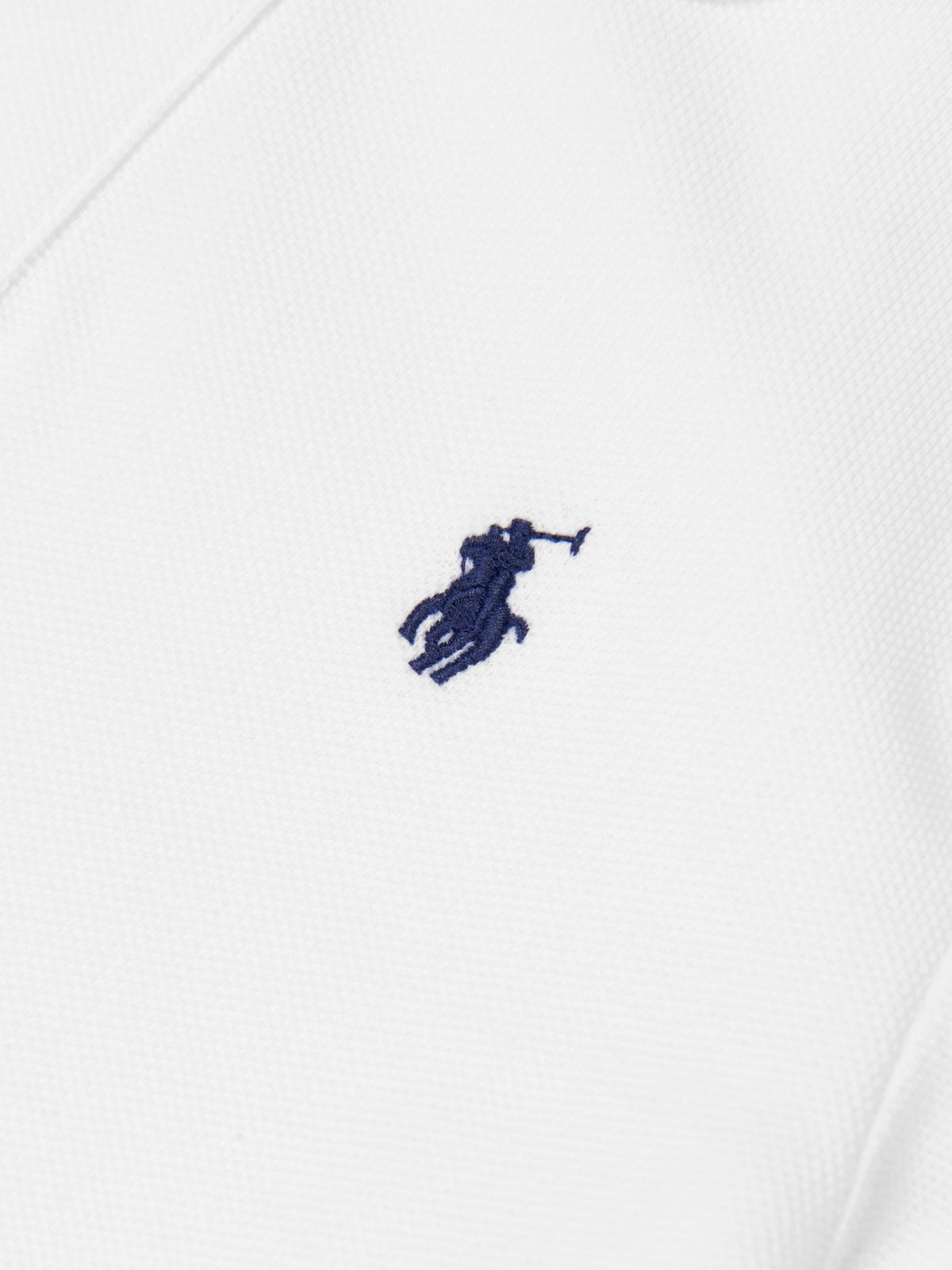 Ralph Lauren 男童白色徽标 Polo 衫