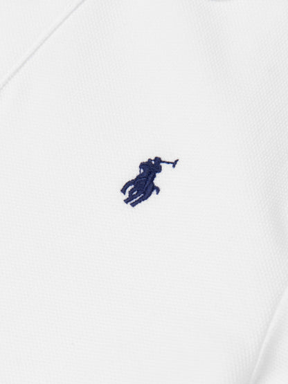 Ralph Lauren 男童白色徽标 Polo 衫