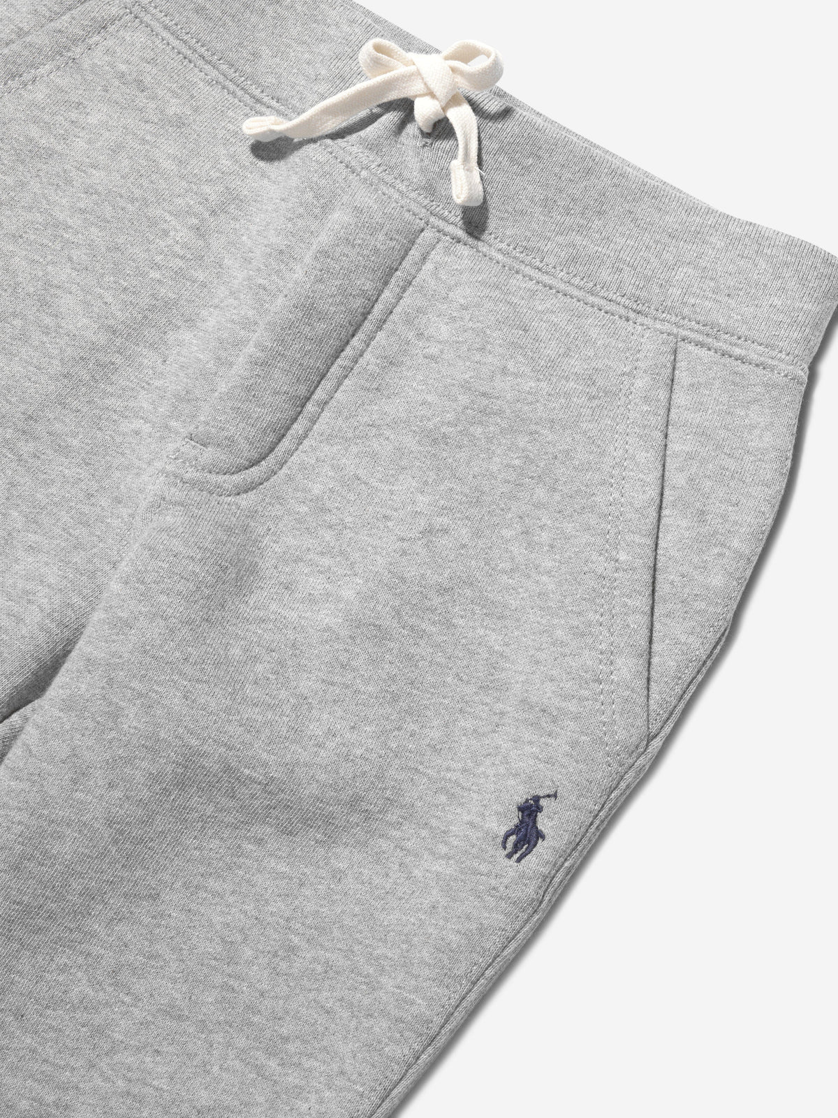 Ralph Lauren 男童徽标慢跑裤（灰色）