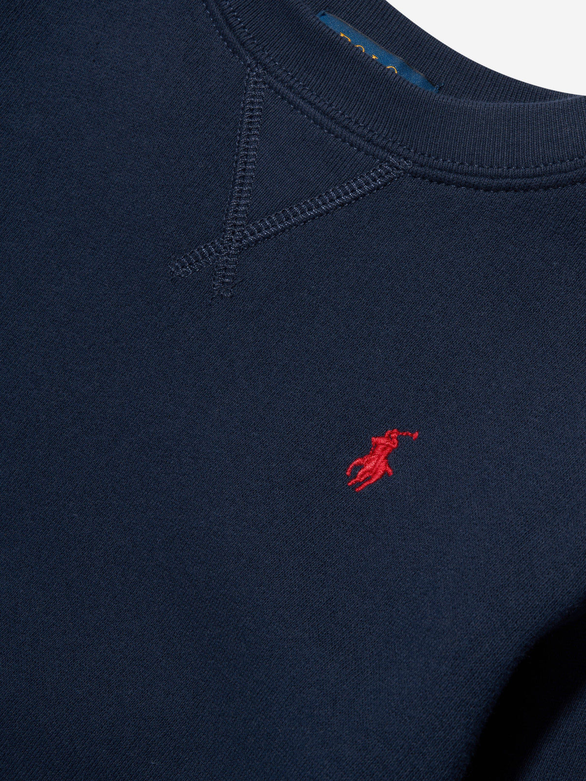 Ralph Lauren 男童海军蓝徽标运动衫