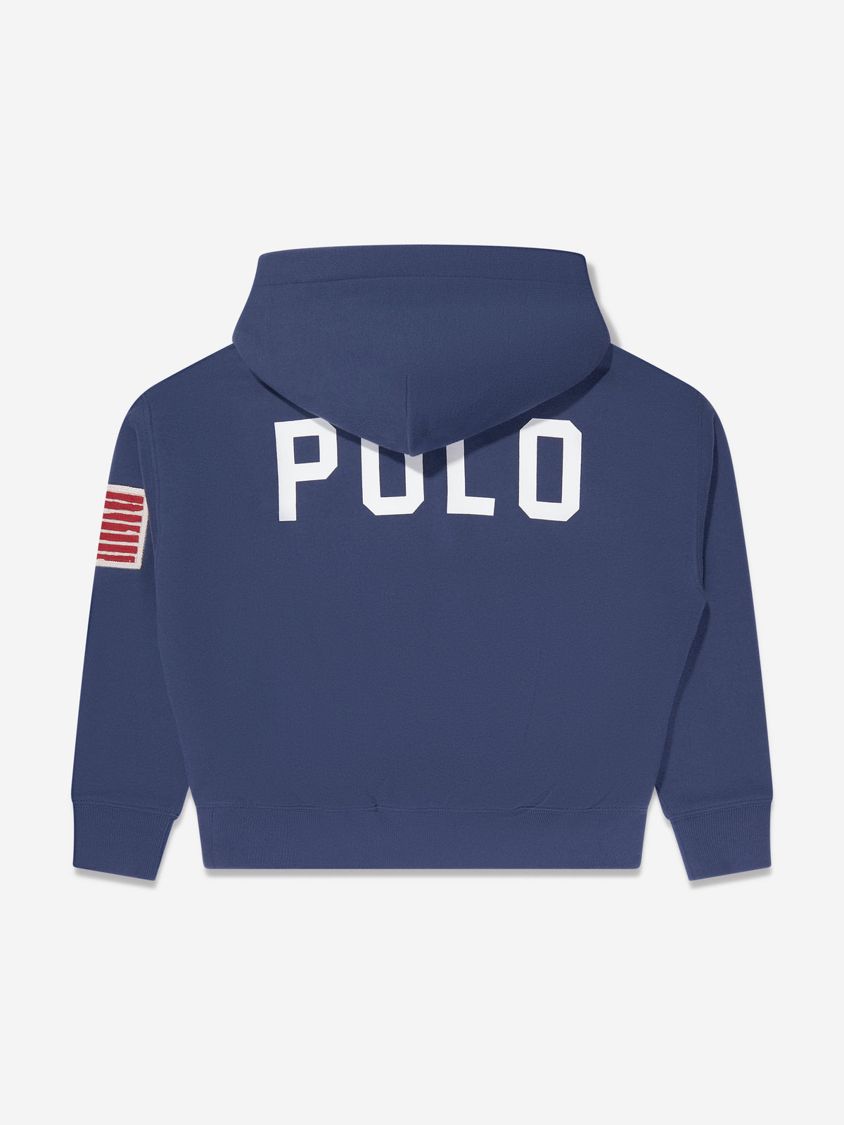 海军蓝女孩 Polo 连帽衫