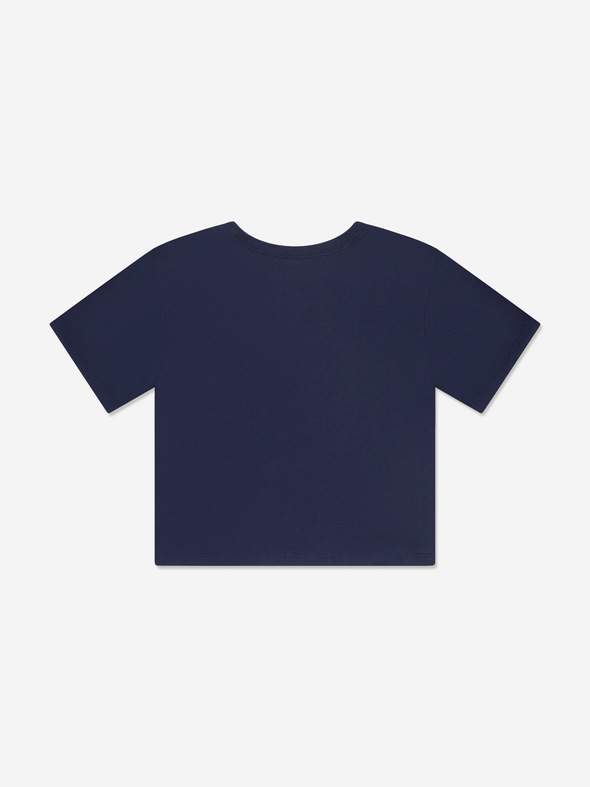 海军蓝女童校队 Polo T 恤