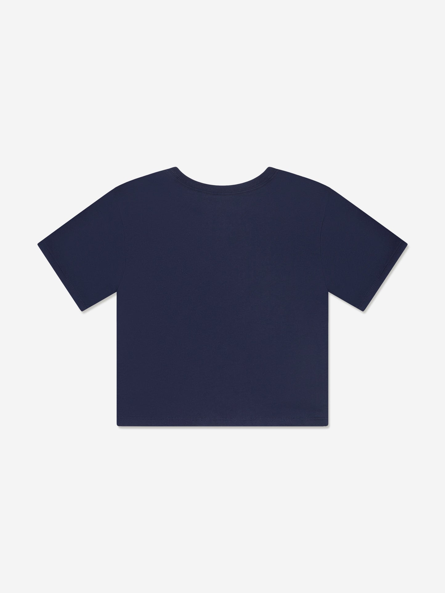 Ralph Lauren 女童海军蓝校队 Polo T 恤