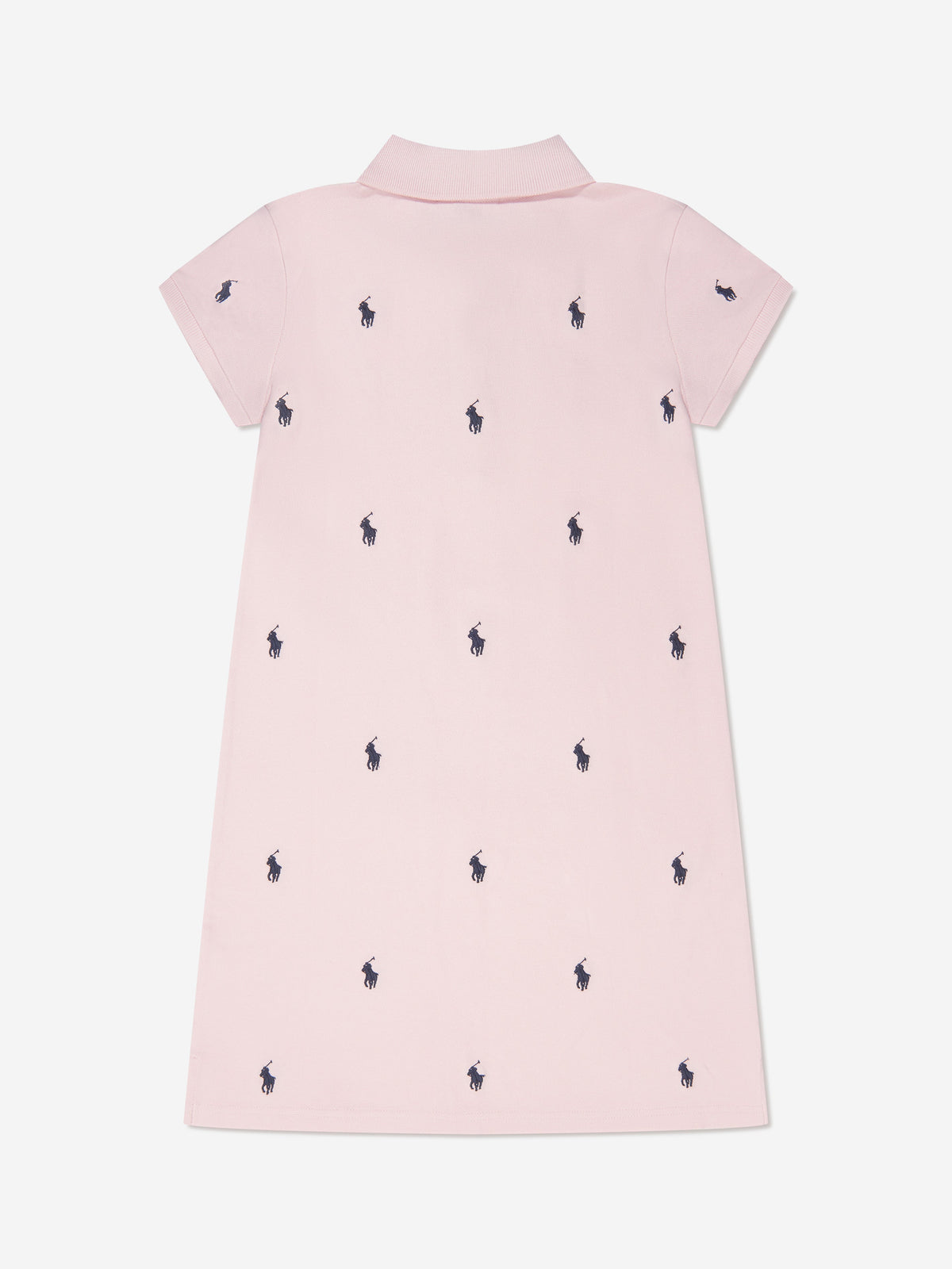 Ralph Lauren 女童刺绣 Polo 衫（粉色）