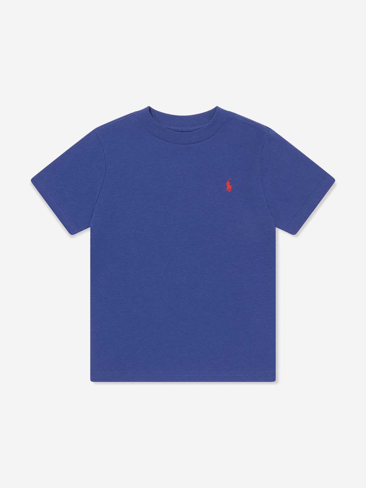 Ralph Lauren 男童蓝色徽标 T 恤
