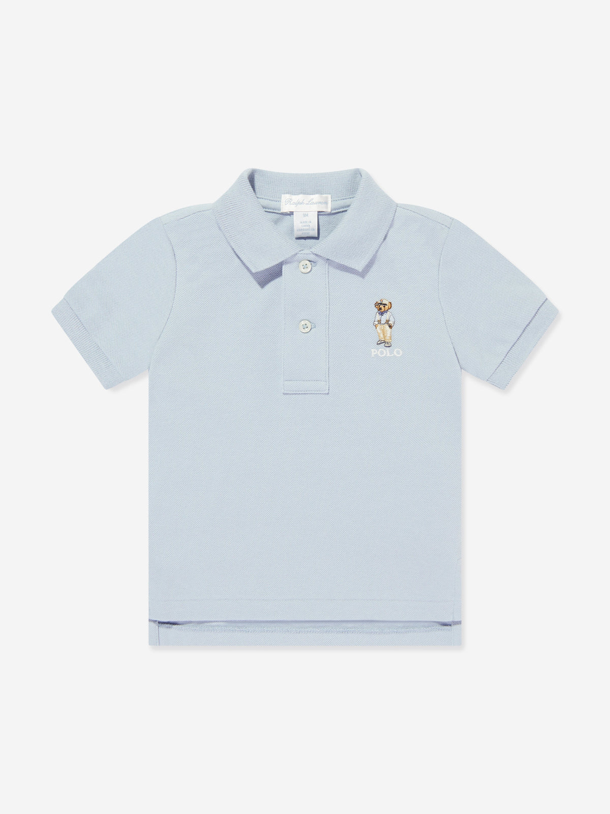 Ralph Lauren 男婴蓝色小熊 Polo 衫