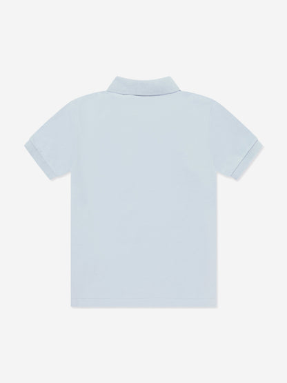 Ralph Lauren 男童蓝色小熊 Polo 衫