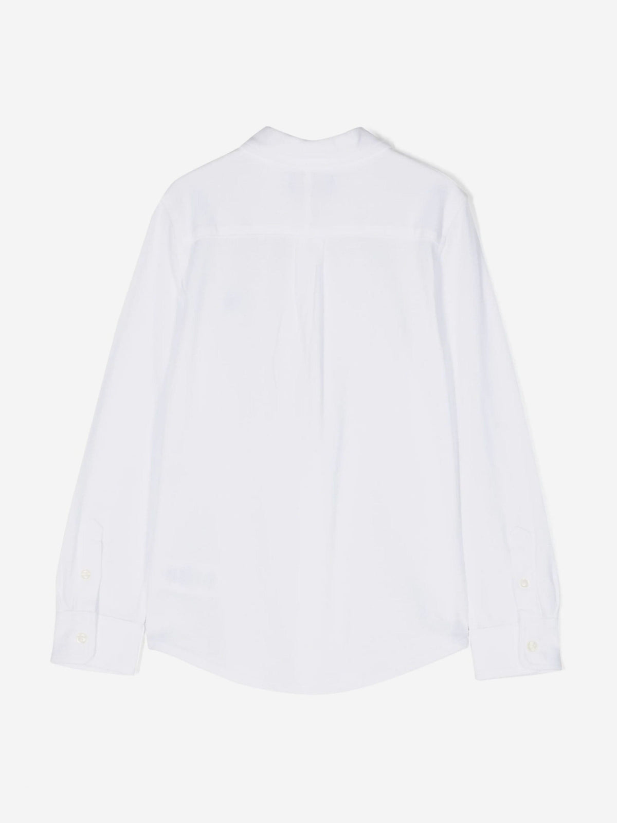 Ralph Lauren 男童白色徽标衬衫