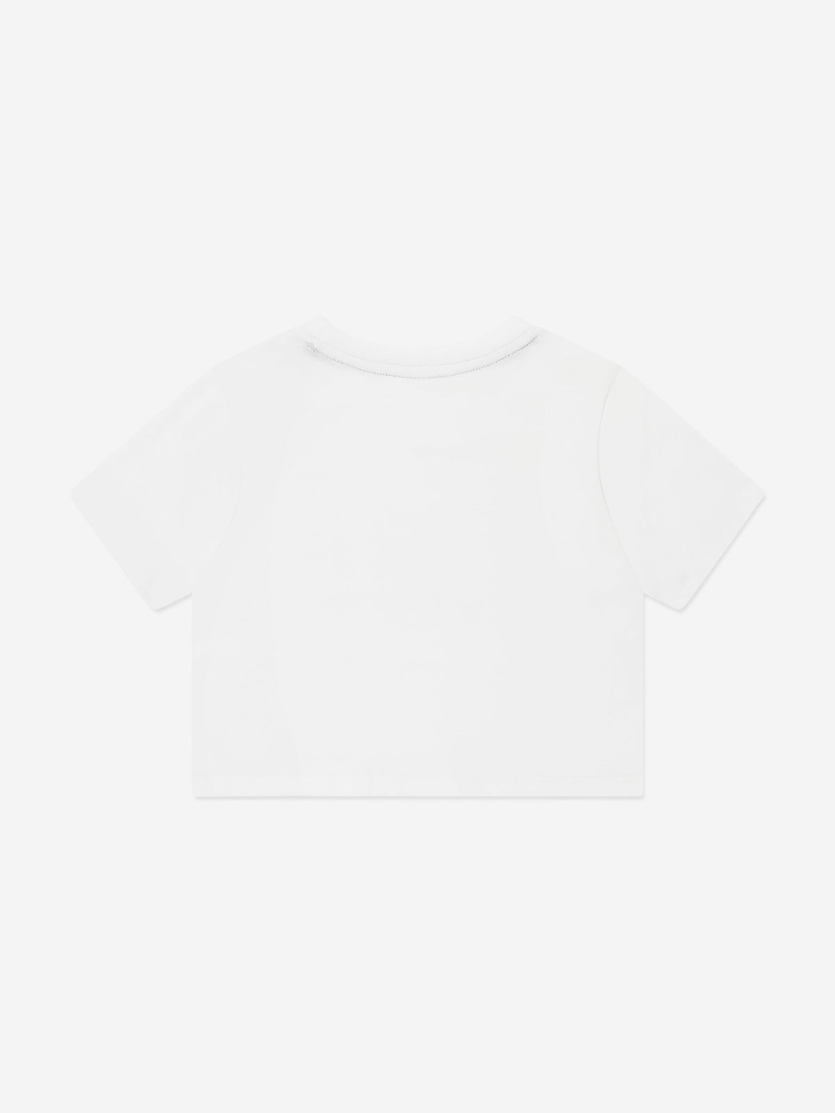 Ralph Lauren 女童美国 T 恤（白色）