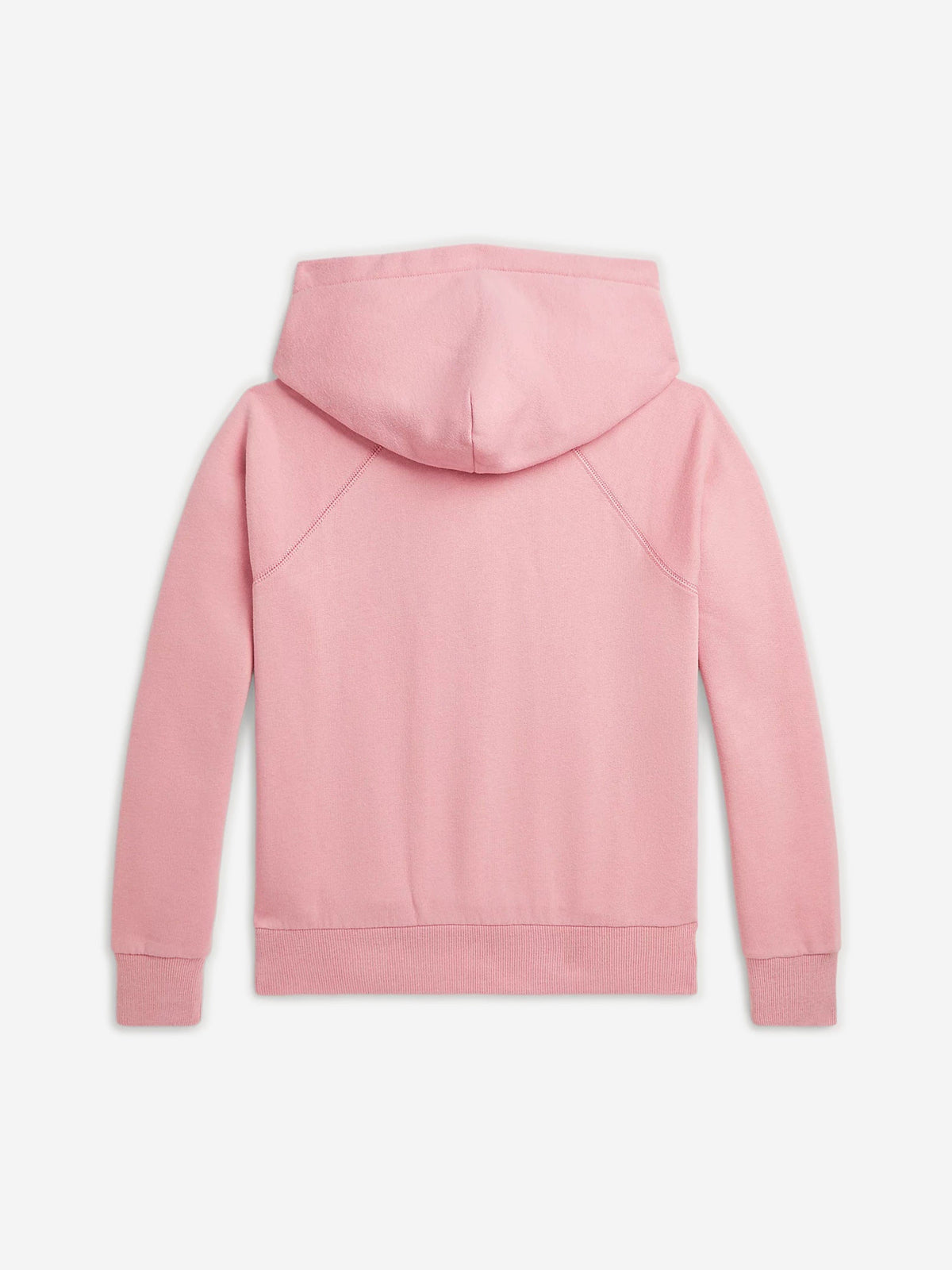 Ralph Lauren 女童粉色徽标连帽衫
