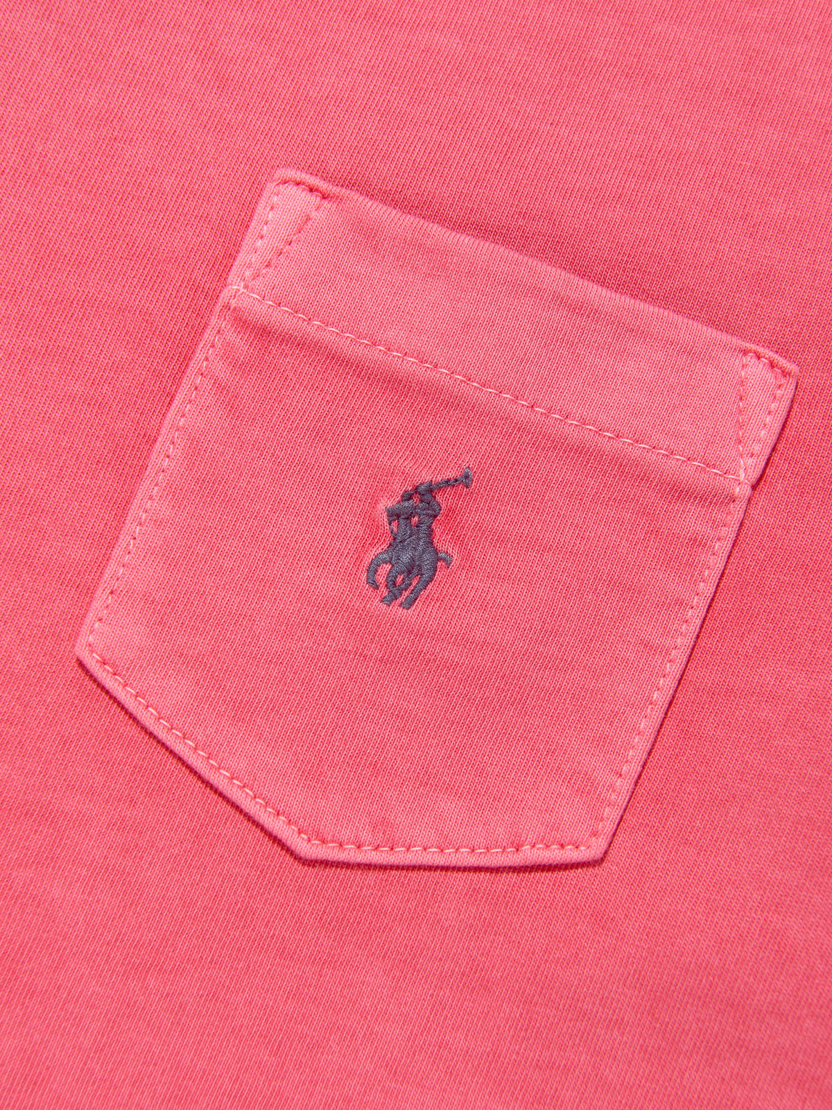 Ralph Lauren 男童粉色徽标口袋 T 恤