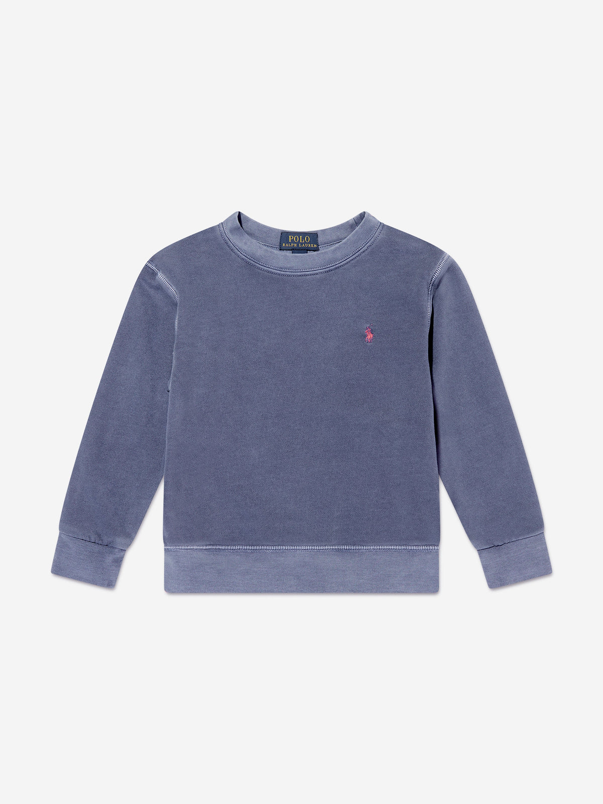 Ralph Lauren 男童蓝色徽标运动衫