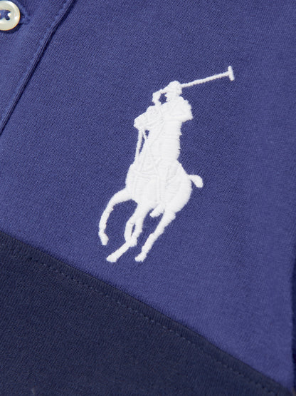 Ralph Lauren 男童海军蓝徽标 Polo 衫