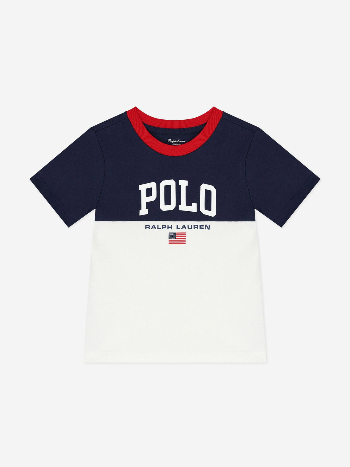 Ralph Lauren 男童 Polo 短裤套装（白色）