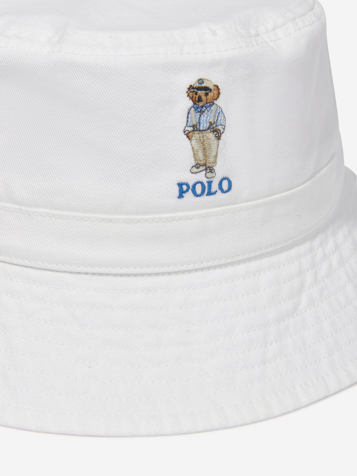 Ralph Lauren 男童白色熊渔夫帽