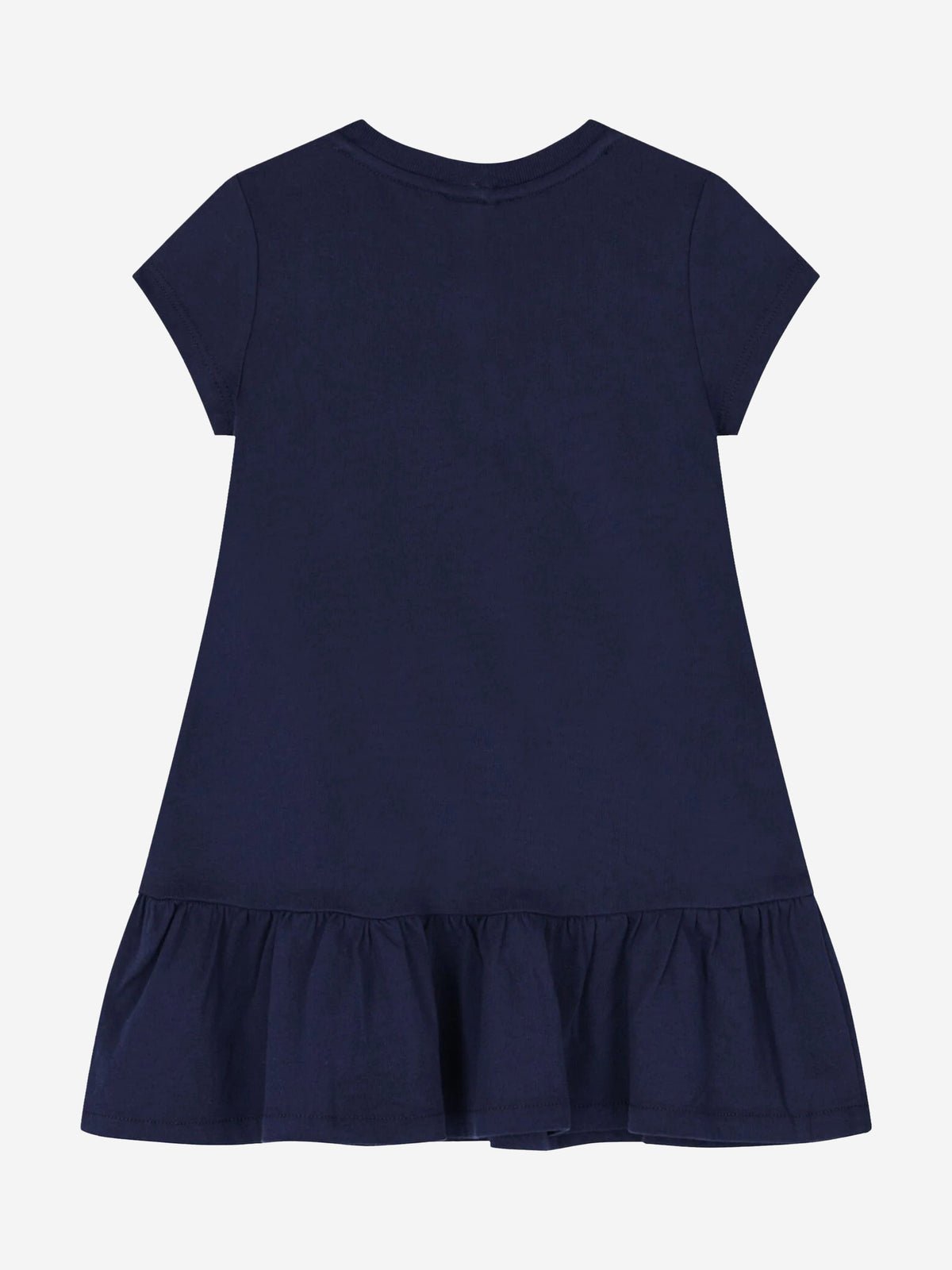 Ralph Lauren 女童海军蓝小熊针织连衣裙
