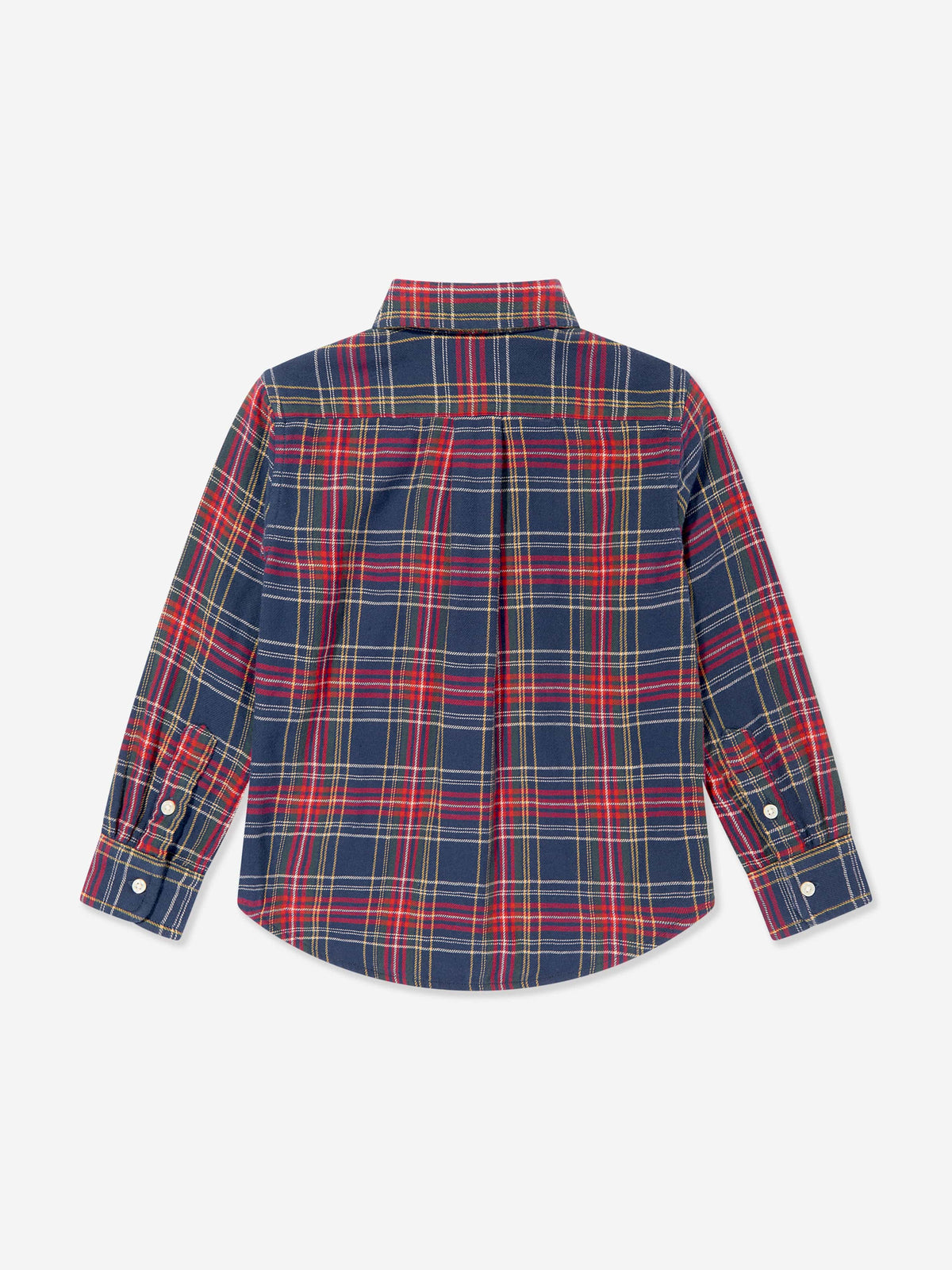 Ralph Lauren Boys Plaid Shirt in Multicolour