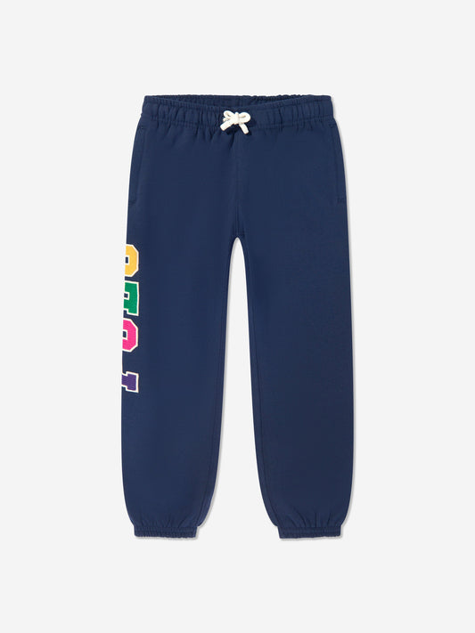 Ralph Lauren Girls Polo Joggers in Navy