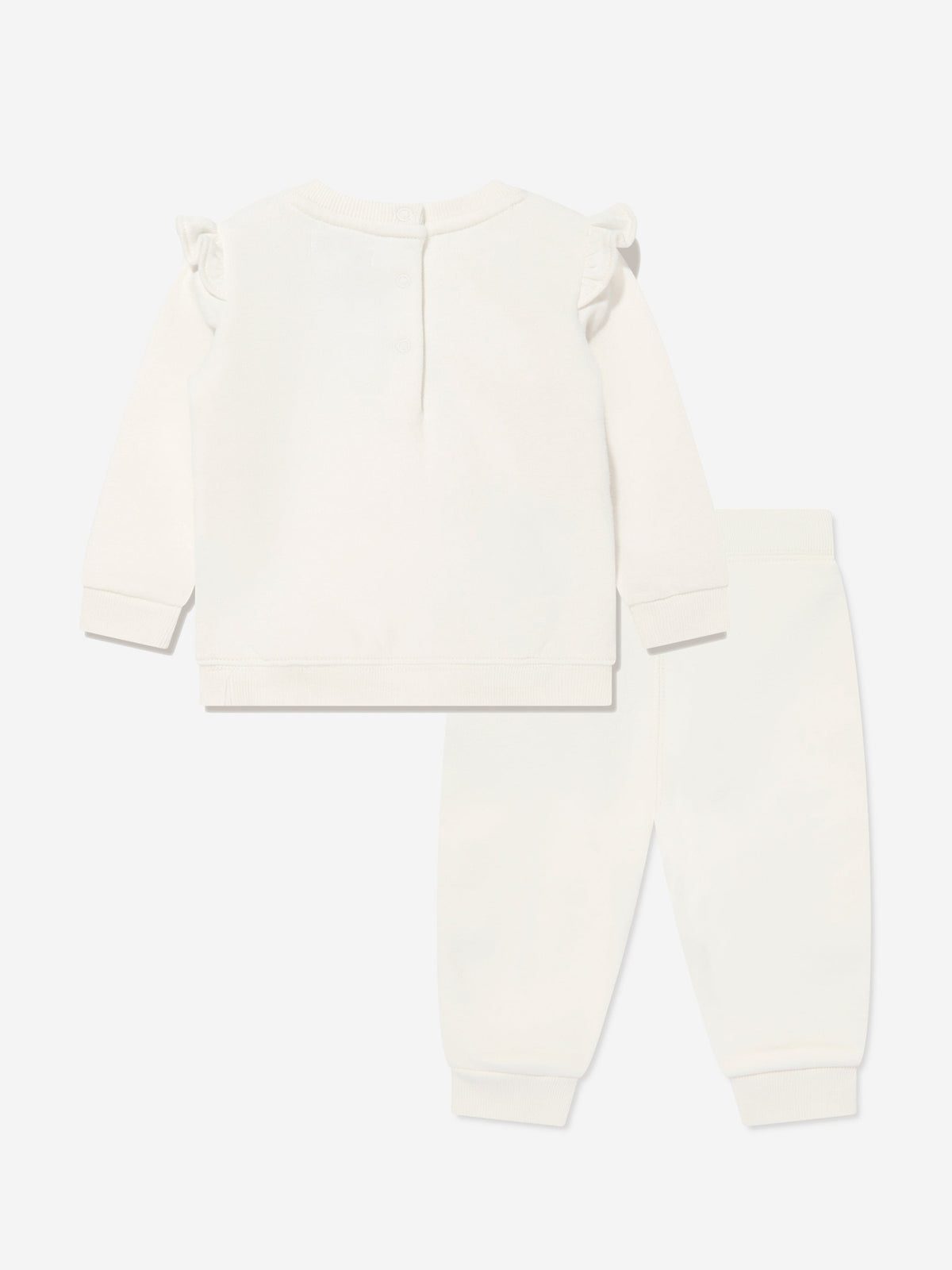 Ralph Lauren Baby Girls Bear Tracksuit in Ivory