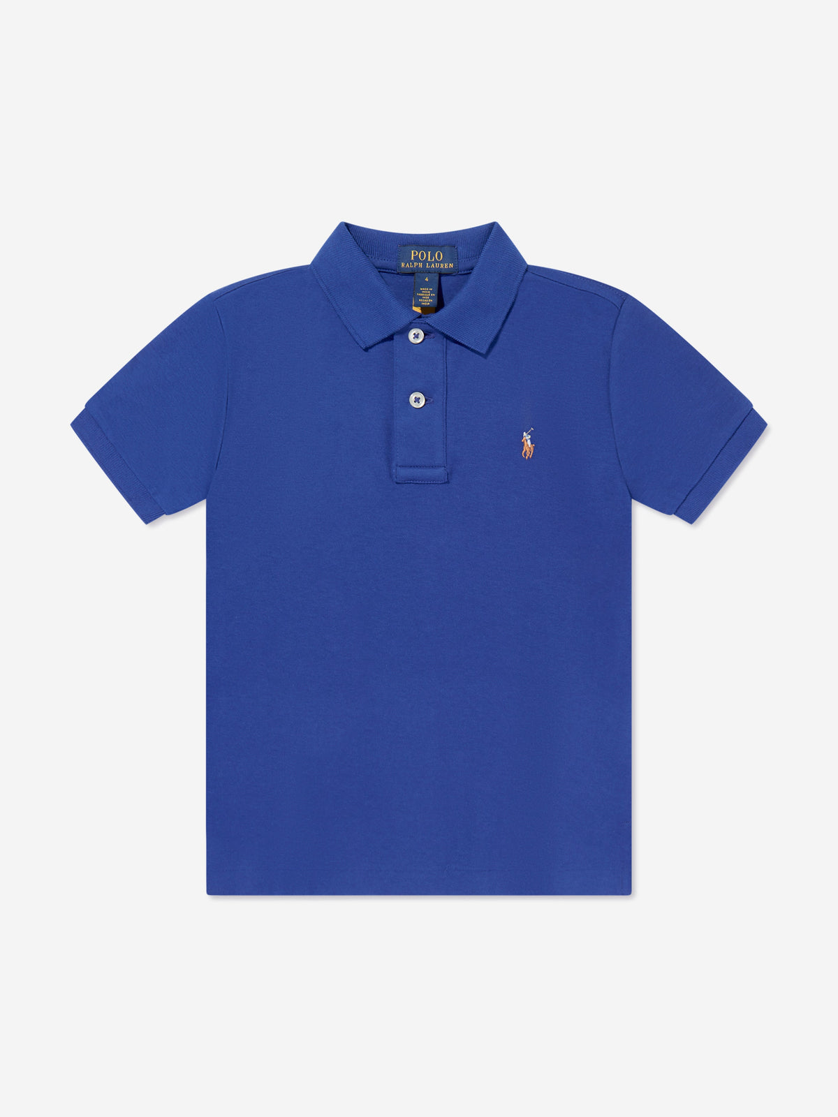 Ralph Lauren 男童徽标 Polo 衫 n 蓝色