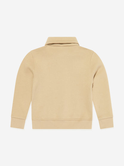 Ralph Lauren 男童半拉链运动衫（米色）