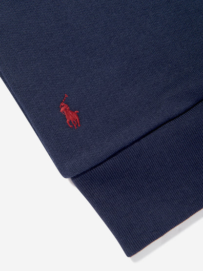 Ralph Lauren Boys Polo Sweatshirt in Navy